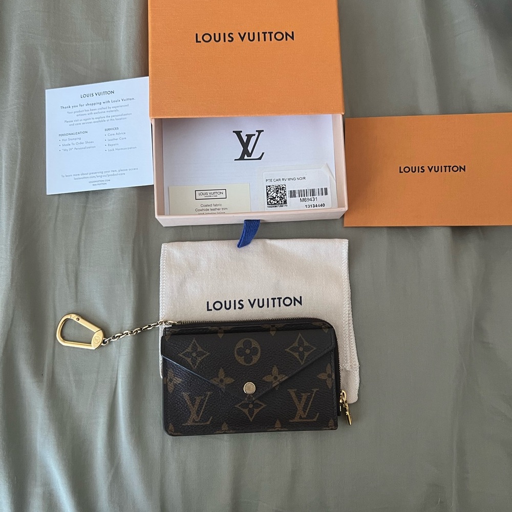 Louis Vuitton Monogram Recto verso card holder wallet